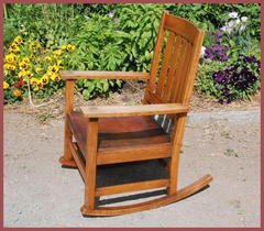 Original L. & J. G. Stickley Rocker circa 1906 to 1912